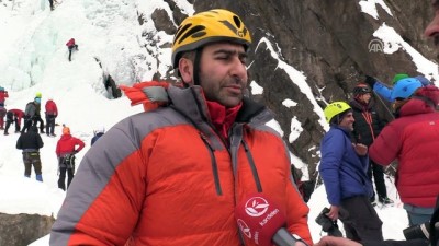 selale - '4. Uluslararası Emrah Özbay Buz Tırmanış Festivali' - ERZURUM  Videosu