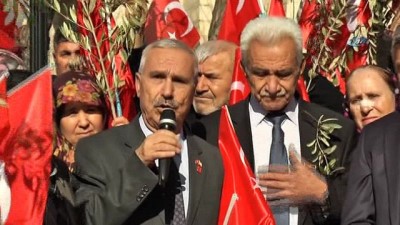  Afrin'deki operasyona şehit ailelerinden zeytin dalı ile destek