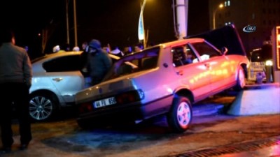  Alkollü sürücü ortalığı birbirine kattı 