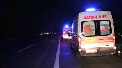 Anadolu Otoyolu'nda trafik kazası: 5 yaralı - DÜZCE 