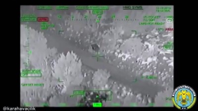 yerli uretim - ATAK helikopterinin terör hedeflerini vurma anı - AFRİN  Videosu