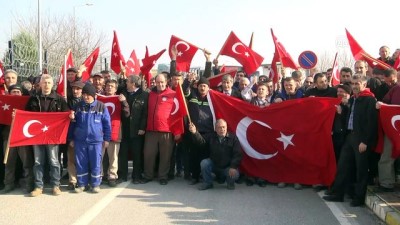 belediye calisani - Belediye çalışanları 'Zeytin Dalı' için gönüllü oldu - SAKARYA Videosu