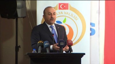 Çavuşoğlu: ''Turist sayısında bu sene rekor bekliyoruz'' - ANTALYA 