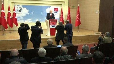 Eminağaoğlu CHP genel başkan aday adaylığını açıkladı (1) - ANKARA 