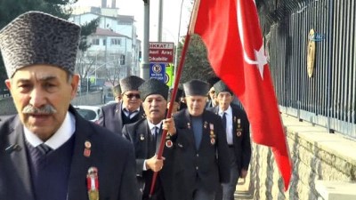 gaziler -  Gaziler Zeytin Dalı harekatına katılmak için askerlik şubesine koştu  Videosu