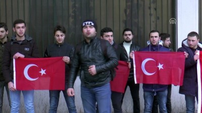 amed - Gürcistan'da Zeytin Dalı Harekatı'na destek gösterisi - TİFLİS  Videosu