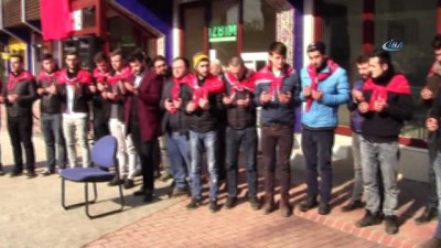  Kınalı kuzular birliklerine zeytin dalı ile uğurlandı 