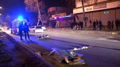  Motosikletten düşerek 200 metre sürüklenen genç hayatını kaybetti 
