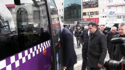 toplu ulasim -  Ordu Büyükşehir Belediye Başkanı Yılmaz, direksiyon başında Videosu