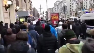  - Rusya'da Alexei Navalny için destek gösterisi 