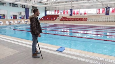 milli sporcu - Sakatlandığı havuzda madalyalar kazandı - İSTANBUL  Videosu