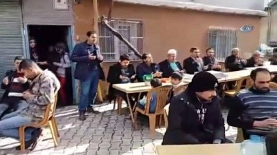  Sınır köyünde Afrin için mevlit 