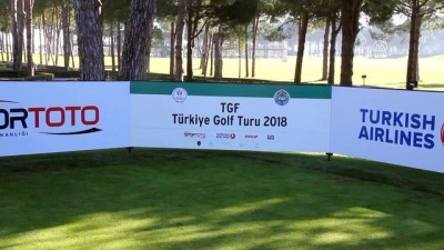 kadin sporcu - TGF Türkiye Golf Turu 2018 - ANTALYA Videosu
