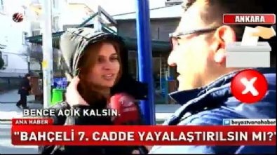 beyaz haber - 'Bahçeli 7. cadde yayalaştırılsın mı?' Videosu