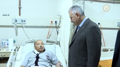 Başbakan Yıldırım'dan hastane ziyareti - İSTANBUL 