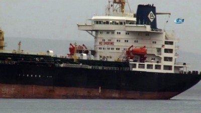 baros -  Yunan gemisi Çanakkale Boğazı'nda arızalandı  Videosu