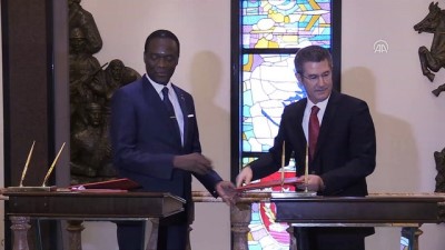 Canikli, Kamerun Cumhuriyeti Savunma Bakanı Joseph Beti Assomo imza töreni - ANKARA 