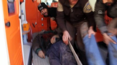 rejim karsiti - Pazar yerine saldırı: 7 ölü - İDLİB Videosu