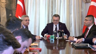 uluslararasi - Zeytin Dalı Harekatı bilgilendirme toplantısı - Türkiye'nin Tiran Büyükelçisi Yörük - TİRAN Videosu