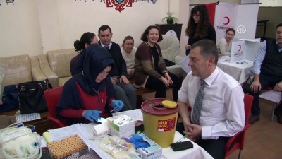 kan bagisi - 'Zeytin Dalı Harekatı'na destek - EDİRNE Videosu