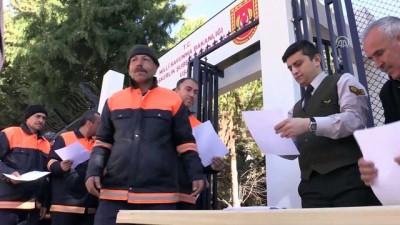 askerlik basvurusu - 250 temizlik işçisi gönüllü askerlik için başvurdu - UŞAK Videosu