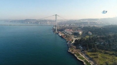petrol -  Dev petrol platformu İstanbul Boğazı'ndan geçişi havadan görüntülendi  Videosu