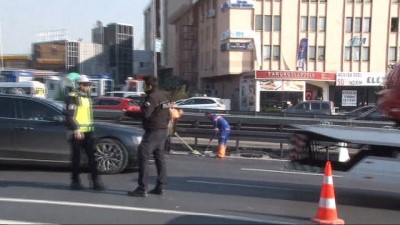 aktuel -  E-5’te trafiği kilitleyen kaza:1 yaralı  Videosu