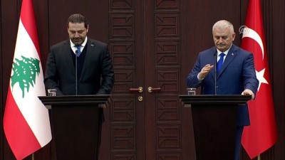 basin toplantisi - Lübnan Başbakanı Saad Hariri - ANKARA  Videosu
