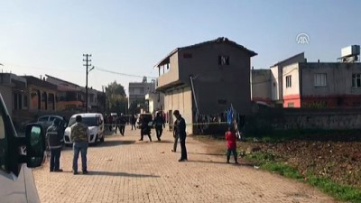 roketli saldiri - PYD/PKK'dan Reyhanlı'ya roketli saldırı - Atılan roket boş durumdaki eve ve yola isabet etti - HATAY  Videosu