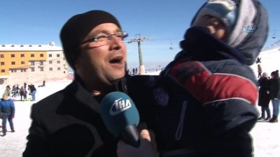 buz devri -  Sömestr tatili Akdağ Kayak Merkezi’ne damga vurdu  Videosu