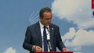 basin toplantisi - Tezcan: “CHP, her dönemde teröre karşı durmuştur” - ANKARA  Videosu