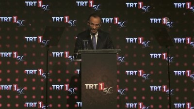 TRT'nin televizyon yayıncılığının 50. yılı - Başbakan Yardımcısı Bozdağ (1) - İSTANBUL
