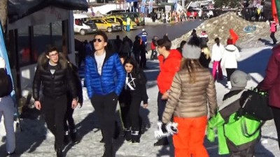 kis turizmi -  Uludağ'da festival yoğunluğu Videosu