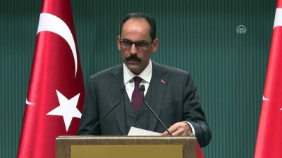 basin toplantisi - Cumhurbaşkanlığı Sözcüsü Kalın - ABD'deki Hakan Atilla davası - ANKARA  Videosu