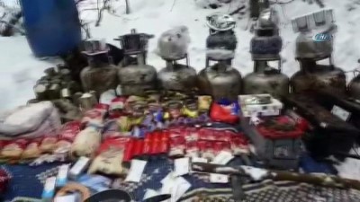 ic camasiri -  Erzincan'da teröristlere ait 2 adet sığınak ve 4 depo imha edildi Videosu