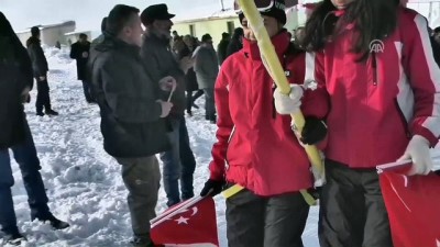 uzunlu - Ardahan'ın Göle ilçesine kayak tesisi Videosu