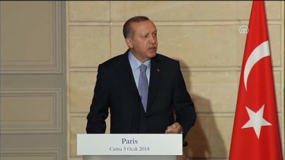 basin toplantisi - Cumhurbaşkanı Erdoğan'dan terörle mücadelede 'ortak hareket' vurgusu - PARİS Videosu