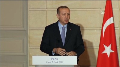 basin toplantisi - Cumhurbaşkanı Erdoğan: 'Terör kendi kendine oluşmuyor, terörün ve teröristin bahçıvanları vardır' - PARİS Videosu
