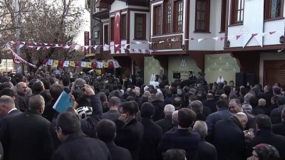 maneviyat - Mehmet Akif İnan Vakfı hizmet binasının açılışı - BBP Genel Başkanı Mustafa Destici - ANKARA  Videosu