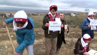 ortaogretim -  Öğrenciler şehit Fethi Sekin anısına 'Çınar' dikti  Videosu