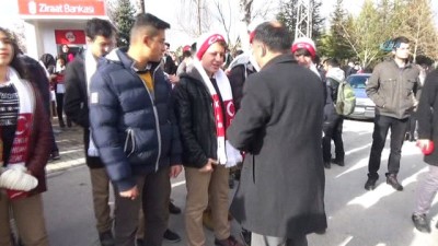 saygi durusu -  Sarıkamış Şehitleri için yürüdüler Videosu