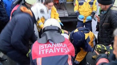 cep telefonu -  Sarıyer’de sıkışmalı kazada can pazarı yaşandı  Videosu