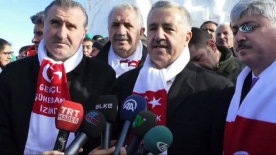 sehadet -  90 bin askerin temsili kardan heykellerini Bakan Arslan ve Bakan Bak yaptı  Videosu