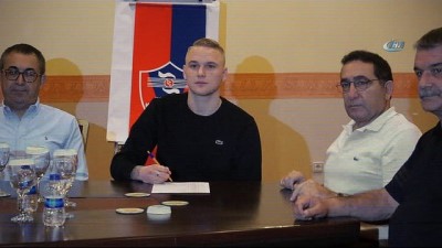 kulup baskani - Karabükspor ilk transferini yaptı Videosu