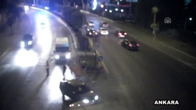 carpma ani - Trafik kazaları MOBESE kameralarına yansıdı - ANKARA  Videosu