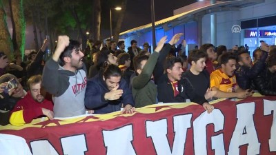 Galatasaray'a coşkulu karşılama - ANTALYA