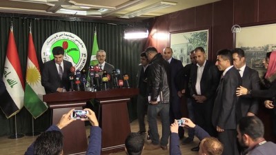 basin toplantisi - IKBY'den 'İran'daki gösterilerle ilgili iddialara' yalanlama - ERBİL Videosu