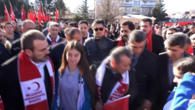 saygi durusu -  Mahir Ünal Tunceli'de Sarıkamış yürüyüşüne katıldı  Videosu