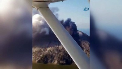 volkan patlamasi -  - Papua Yeni Gine'de volkanik patlama nedeniyle ada boşaltıldı  Videosu