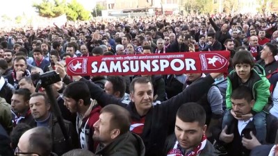 kadin taraftar - Samsunlular, Samsunspor için bir araya geldi - SAMSUN Videosu